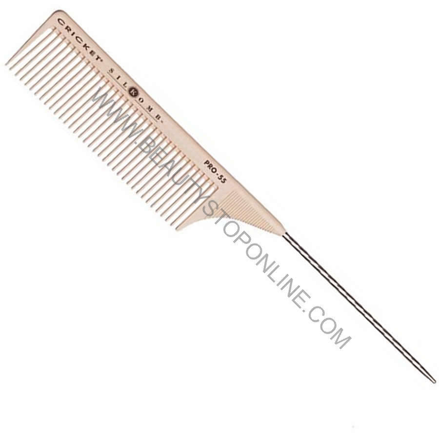 Cricket Silkomb Pro-55 Wide Toothed Rattail Comb