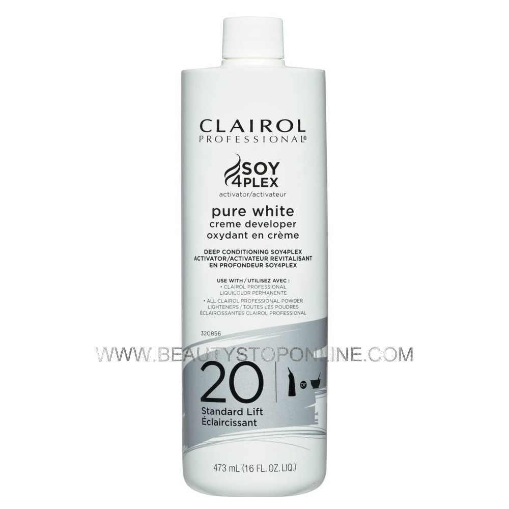 Clairol Pure White 20 Volume Creme Developer 16 oz